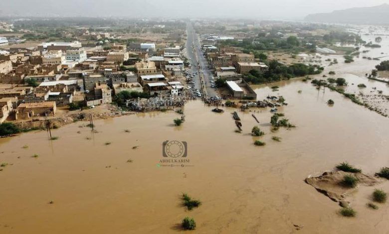 تحذير من فيضانات شديدة تضرب محافظتين في اليمن