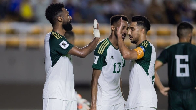 المنتخب السعودي يحقق فوزا باهرا و يتأهل إلى الدور الثالث من التصفيات